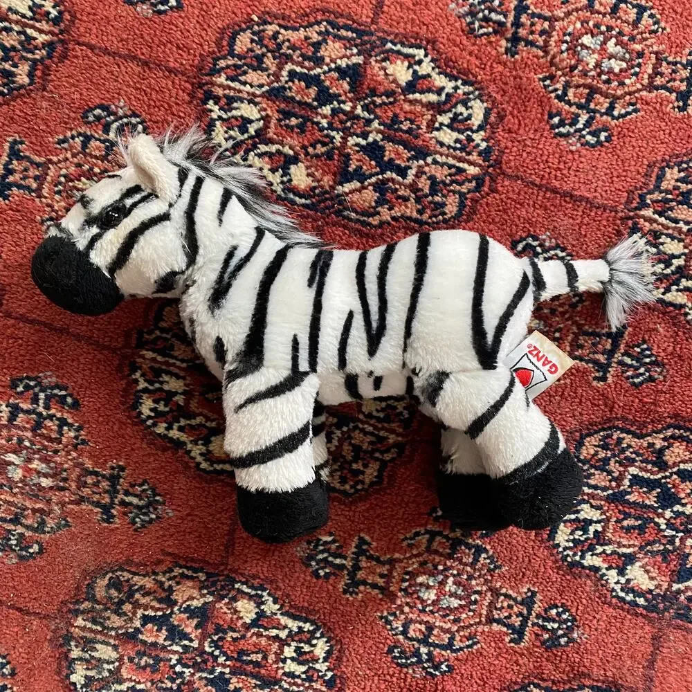 Ganz Plush Zebra ~11